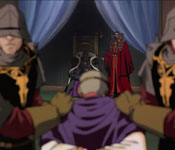 emperor beld upon his throne